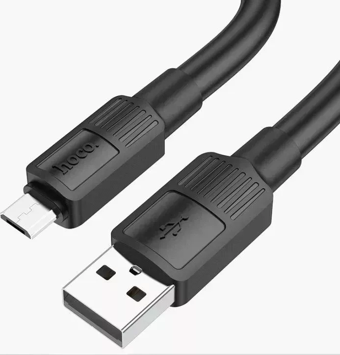 Кабель HOCO (6931474770981) X84 Solid MicroUSB (m) 1m - черный