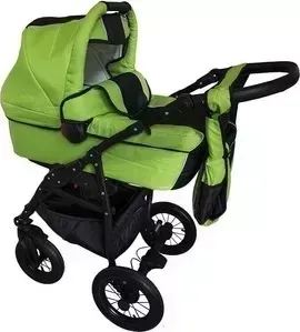 Коляска 2 в 1 Kajtex 2 в 1 Maxim Sport Салатовый/черный