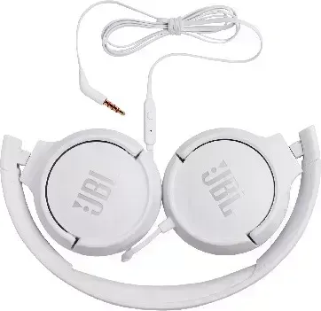 Наушники JBL TUNE 500 WHITE ( T500WHT) проводные ( T500WHT)