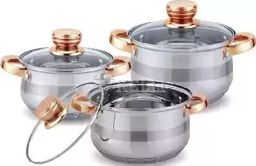 Кастрюля KELLI KL-4216 6 пред. Посуда 6