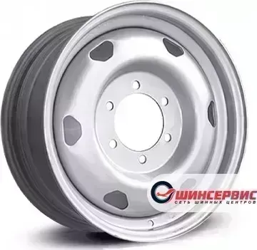 Диск автомобильный TREBL LT2884D UAZ PROFI R16 / 6.5J PCD 6x139.7 ET 40.00 ЦО 109.00