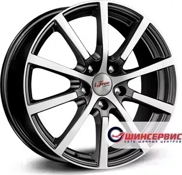 Диск автомобильный iFree Big Byz R17 / 7.0J PCD 5x115 ET 44.00 ЦО 70.20