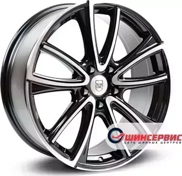 Диск автомобильный Tech Line 682 R16 / 7.0J PCD 5x114.3 ET 40.00 ЦО 67.10