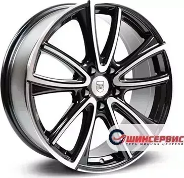Диск автомобильный Tech Line 682 R16 / 7.0J PCD 5x114.3 ET 40.00 ЦО 60.10