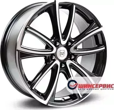 Диск автомобильный Tech Line 682 R16 / 7.0J PCD 5x112.00 ET 40.00 ЦО 57.10