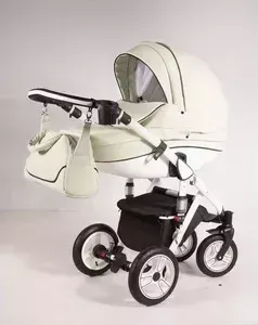 Коляска 2 в 1 Kajtex 2 в 1 Nawi plus Eco, 03 фисташковый