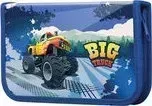 Пенал Юнландия школьный эффект металл, объем, 19х11 см, Big Truck, 228256