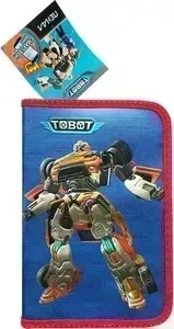 Пенал Tobot 1 отделение на молнии, 4250521