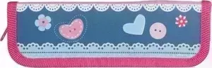 Пенал №1 School Doll односекционный 190x60, ткань, ПК 1-20