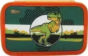 Пенал №1 School T-Rex двухсекционный, ткань, 190x115 см