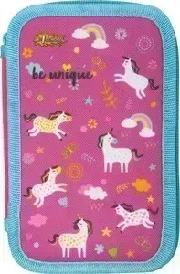 Пенал №1 School Unicorns трехсекц., ткань, 190x115 см