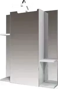 Зеркальный шкаф Triton Диана 70 белый L (Н0000098497)