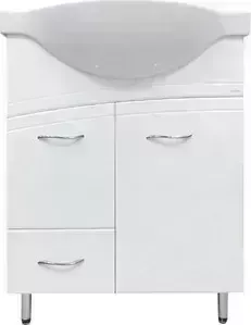 Тумба с раковиной Cersanit с Erica New 70 белый (F-SU-ERN-ERI70, S-UM-ERI70/1-w)