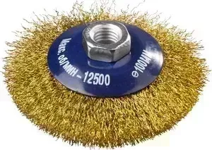 Корщетка DEXX коническая витая 100 мм хМ14 (35105-100)