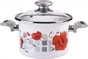 Кастрюля эмалированная Laurel 2.0 л Life in flowers (L93110LiF)