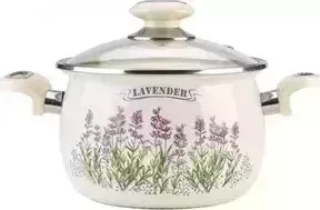 Кастрюля эмалированная Laurel 2.5 л Lavender (L91911)