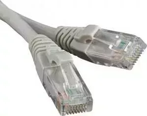 Кабель Патч-корд Hyperline RJ45-C6-0.5M-LSZH-GY, Cat.6, 0.5 м, серый
