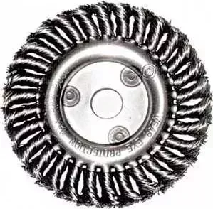 Корщетка FIT -колесо 180мм витая (39108)