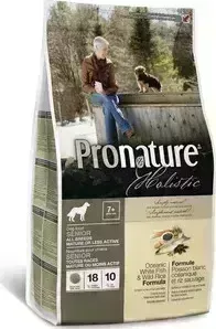Сухой корм Pronature Holistic Senior Dog Oceanic White Fish Wild Rice c океанической белой рыбой и диким рисом для пожилых собак c и 2,72кг (102.2008)