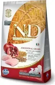 Сухой корм Farmina ND Puppy Medium LG Chicken Pomegranate низкозерновой с курицей и гранатом для щенков всех пород 2,5кг(218 ND LG с и 92)