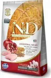 Сухой корм Farmina ND Adult Dog Medium LG Chicken Pomegranate низкозерновой с курицей и гранатом для собак всех пород 12кг (2 ND LG с и (21519)