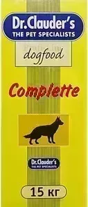 Сухой корм Dr.Clauder&amp;#039;s Dr.Clauders Complette с мясом для собак всех пород 15кг Dr.Clauder&#039;s с