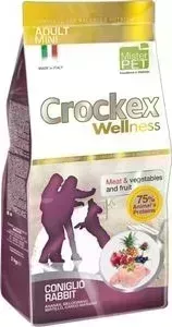 Сухой корм Crockex Wellness Adult Mini Rabbit Meat Vegetables Fructs с кроликом и рисом для собак мелких пород 2кг (MCF2902)