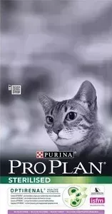 Сухой корм PRO PLAN OPTIRENAL Sterilised Cat Rich in Turkey с индейкой для стерилизованных кошек 3кг (12171006)