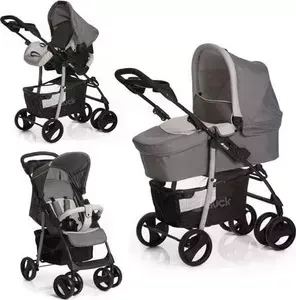 Коляска 3 в 1 HAUCK 3 в 1 Shopper Slx Trioset (stone/grey)