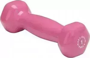 Гантель Body Solid в виниловой оболочке 1LB/0.45 кг (BSTVD1)
