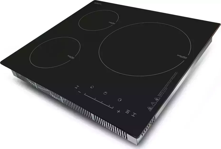 Панель варочная электрическая GINZZU HCI-371 черная