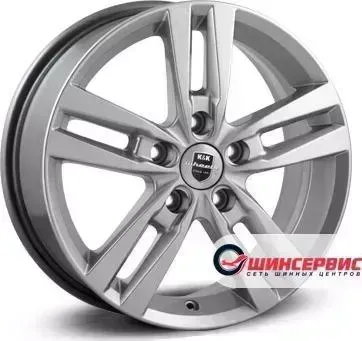 Диск автомобильный КиК Rassvet KC868 R16 / 6.5J PCD 5x100 ET 38.00 ЦО 67.10
