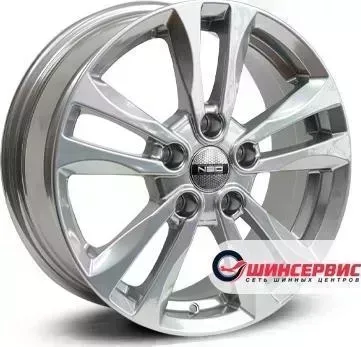Диск автомобильный NEO 658 R16 / 6.5J PCD 5x114.3 ET 50.00 ЦО 67.10