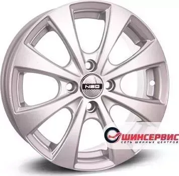 Диск автомобильный NEO 546 R15 / 6.0J PCD 4x100 ET 48.00 ЦО 54.10