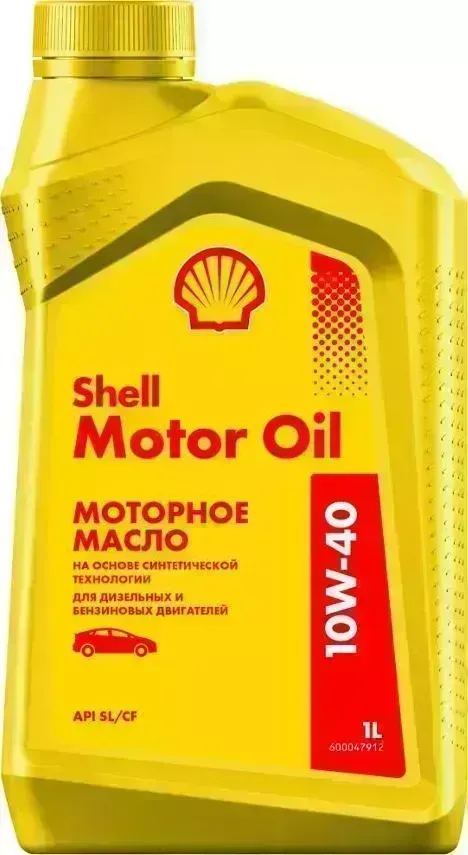 Масло синтетическое SHELL Motor Oil10W40SL/CFп/синт.1л () //R Прочее М\ (550051069)