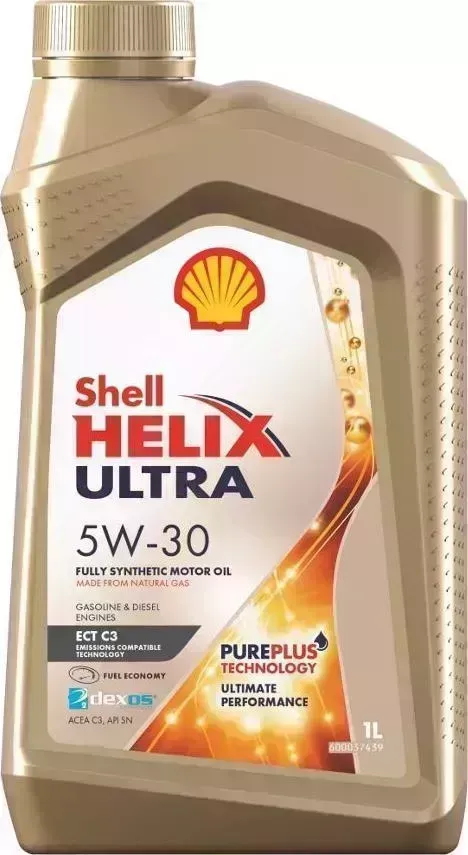 Масло синтетическое SHELL Helix Ultra ECT5W30SN/CFC3синт.1л () //R Прочее М\ (550046369)
