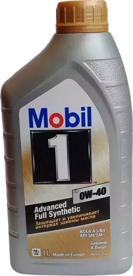 Масло синтетическое Mobil 1 FS0W40SN/CFA3/B4синт.1л () //R Прочее М\ 1 (153691)