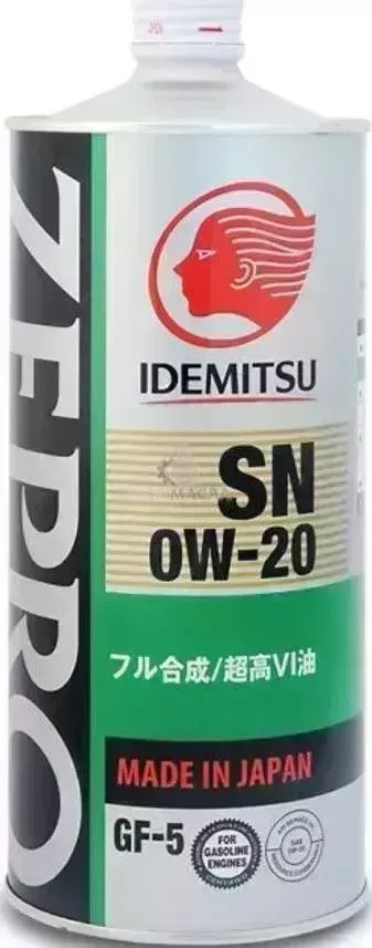 Масло синтетическое IDEMITSU ZEPRO ECO MEDALIST0W20GF5;SNсинт.1л () //R Прочее М\ (3583-001)
