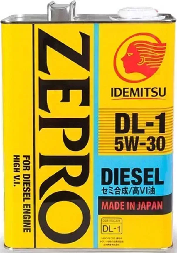 Масло синтетическое IDEMITSU ZEPRO Diesel DL-15W30CFC2синт.4л () //R Прочее М\ (2156004)