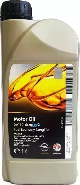 Масло синтетическое GENERAL MOTORS Dexos25W30SN/CFC3синт.1л () //R Прочее М\ (93165554)