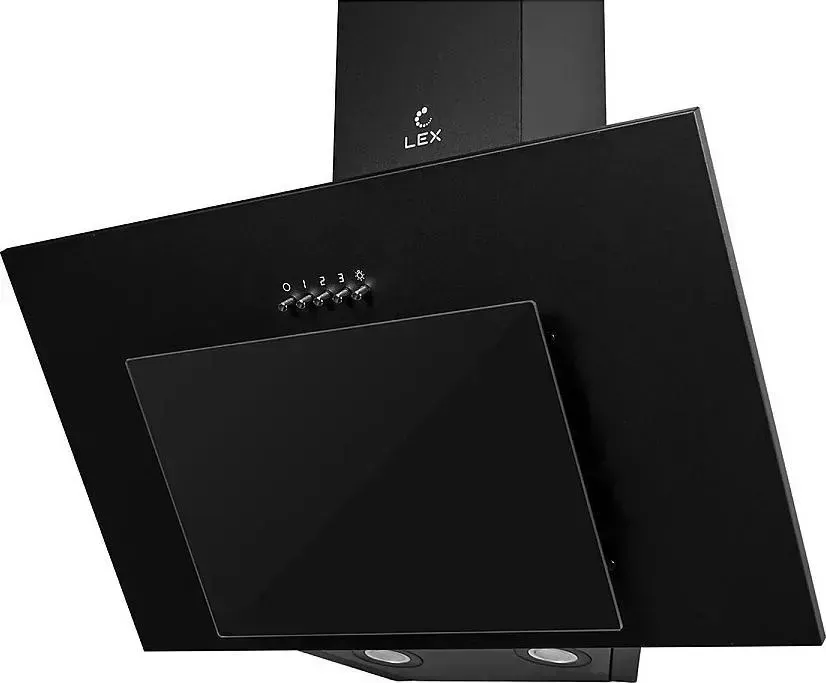Вытяжка VIVAT Наклонная MIRA 600 Вытяжки Черное стекло