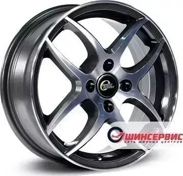 Диск автомобильный Cross Street CR-18 R15 / 6.0J PCD 4x100 ET 48.00 ЦО 54.10