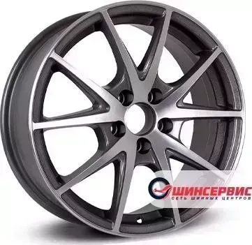 Диск автомобильный Cross Street CR-17 R16 / 6.5J PCD 5x114.3 ET 38.00 ЦО 67.10