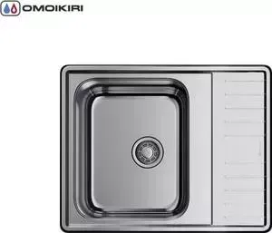 Мойка кухонная OMOIKIRI SAGAMI 63-IN, 630*500, нержавеющая сталь (4993448)