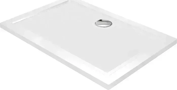 Душевой поддон Wasserkraft Salm 27T 120х80 с сифоном, белый (27T06)