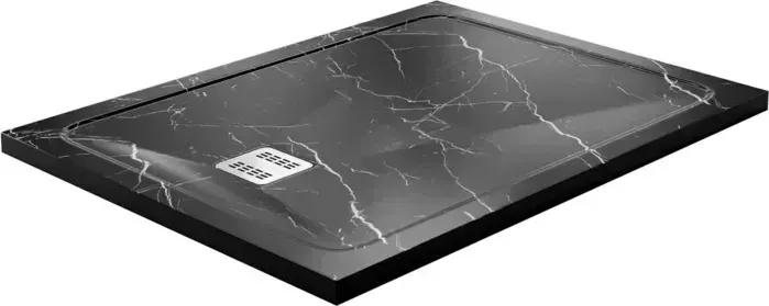 Душевой поддон Wasserkraft Neime 19T 120х90 черный (19T07)