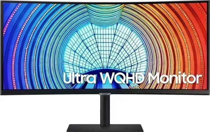 Монитор Samsung 34" LS34A650UXUXEN черный VA 5ms 21:9 HDMI матовая HAS Pivot 300cd 178гр/178гр 3440x1440 (LS34A650UXUXEN)