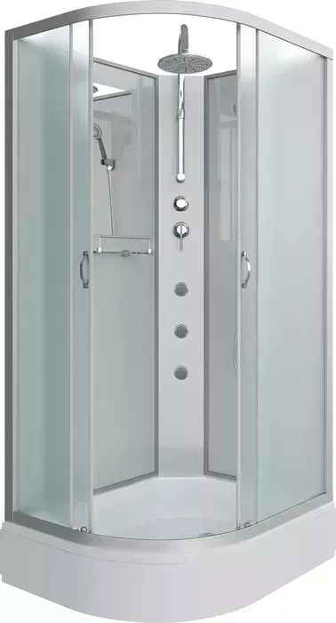 Душевая кабина Niagara NG-33294-14RBKTG 120х90х210-240 правая