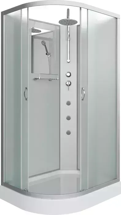 Душевая кабина Niagara NG-3312-14RBKTG 120х80х210-240 правая