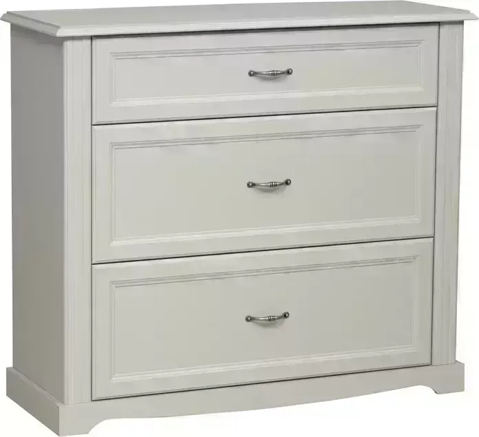 Комод ОЛМЕКО 32.12 Сохо серый Masa Decor серый, профиль: Masa Decor серый ДВПО: белый (OLMP002537)